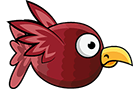 Maroon Bird
